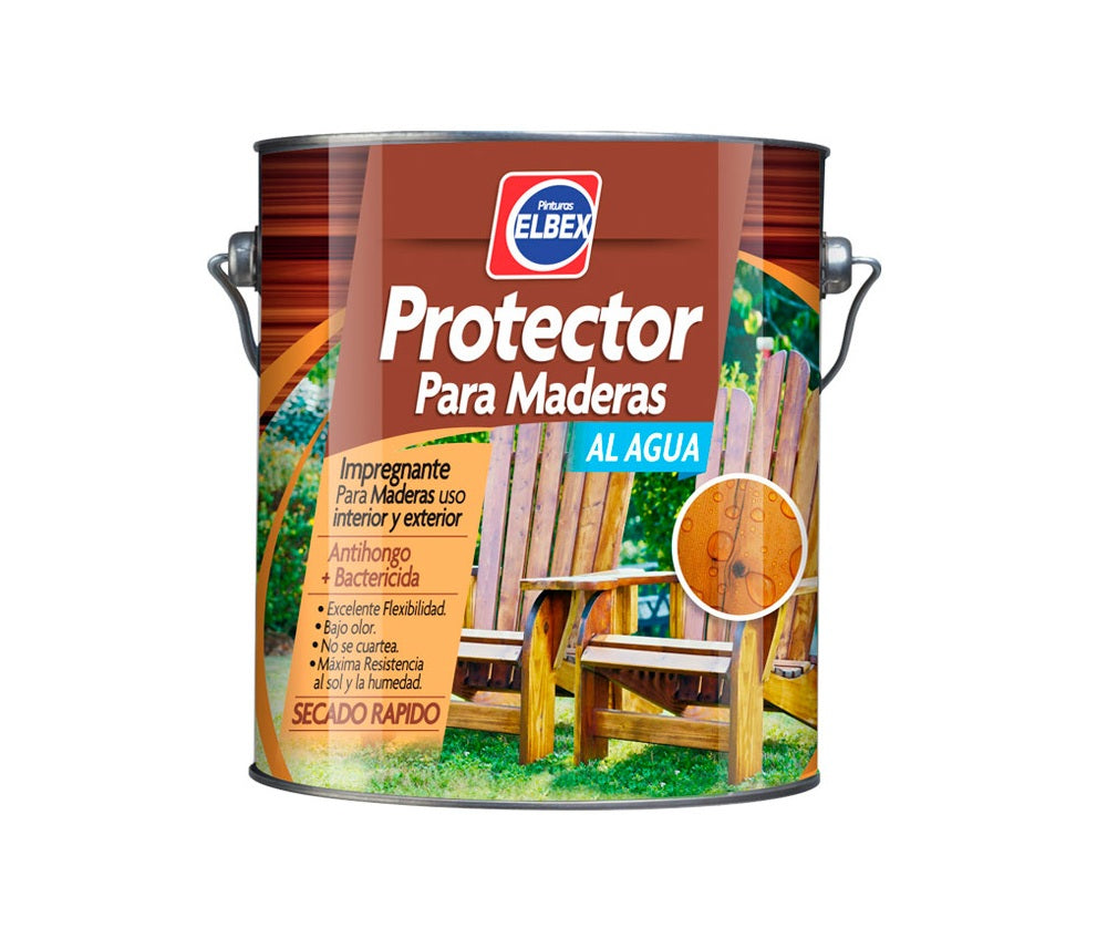 Protector de madera - Al agua